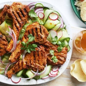 tandoori spiced lamb cutlets